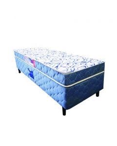 Cama Box + Colchão Netsono Solteiro Double Face D45 96x203x45cm