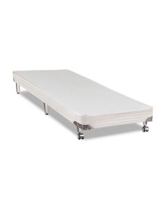 Cama Box Simples Castor Solteiro Gold Star Vitagel 88x188x10cm