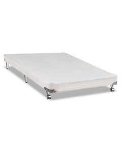 Cama Box Simples Castor Casal Gold Star Vitagel 138x188x10cm 