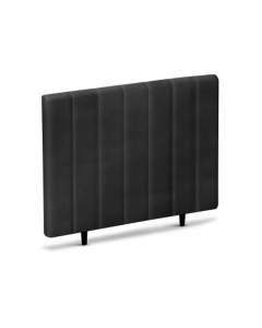 Cabeceira Castor Casal Revollution Preto 138cm