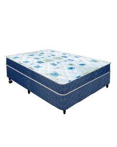 Cama Box + Colchão Netsono Casal Double Face D28 138x188x42cm