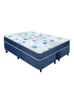 Cama Box + Colchão Netsono King Double Face D28 193x203x42cm