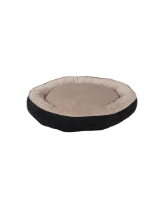 Cama Pet Castor Comfy Preto/Rosa 70x70x20cm