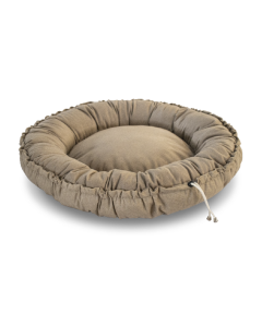 Cama Pet Castor Smart Bege/Caramelo 50x50x20cm