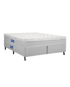 Cama Box + Colchão Netsono King Class One Face Tecnopedic 180x200x52cm
