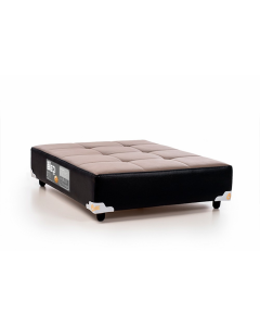 Cama Pet Bed Cinza/Preto 100x80x19cm