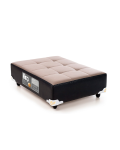 Cama Pet Castor Original Cinza/Preto 80x60x19cm
