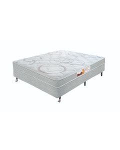 Cama Box + Colchão Castor Casal SR Victory One Face D33 138x188x43cm