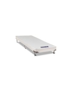 Cama Box Simples Castor Solteiro Gold Star Vitagel 88x188x10cm