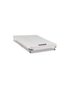 Cama Box Simples Castor Casal Gold Star Vitagel 138x188x10cm 